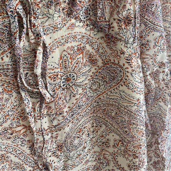Simons long sleeve paisley dress - Picture 3 of 4